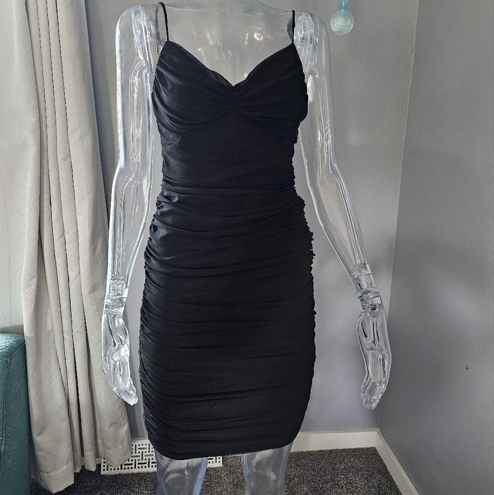 Night out ruffle dress